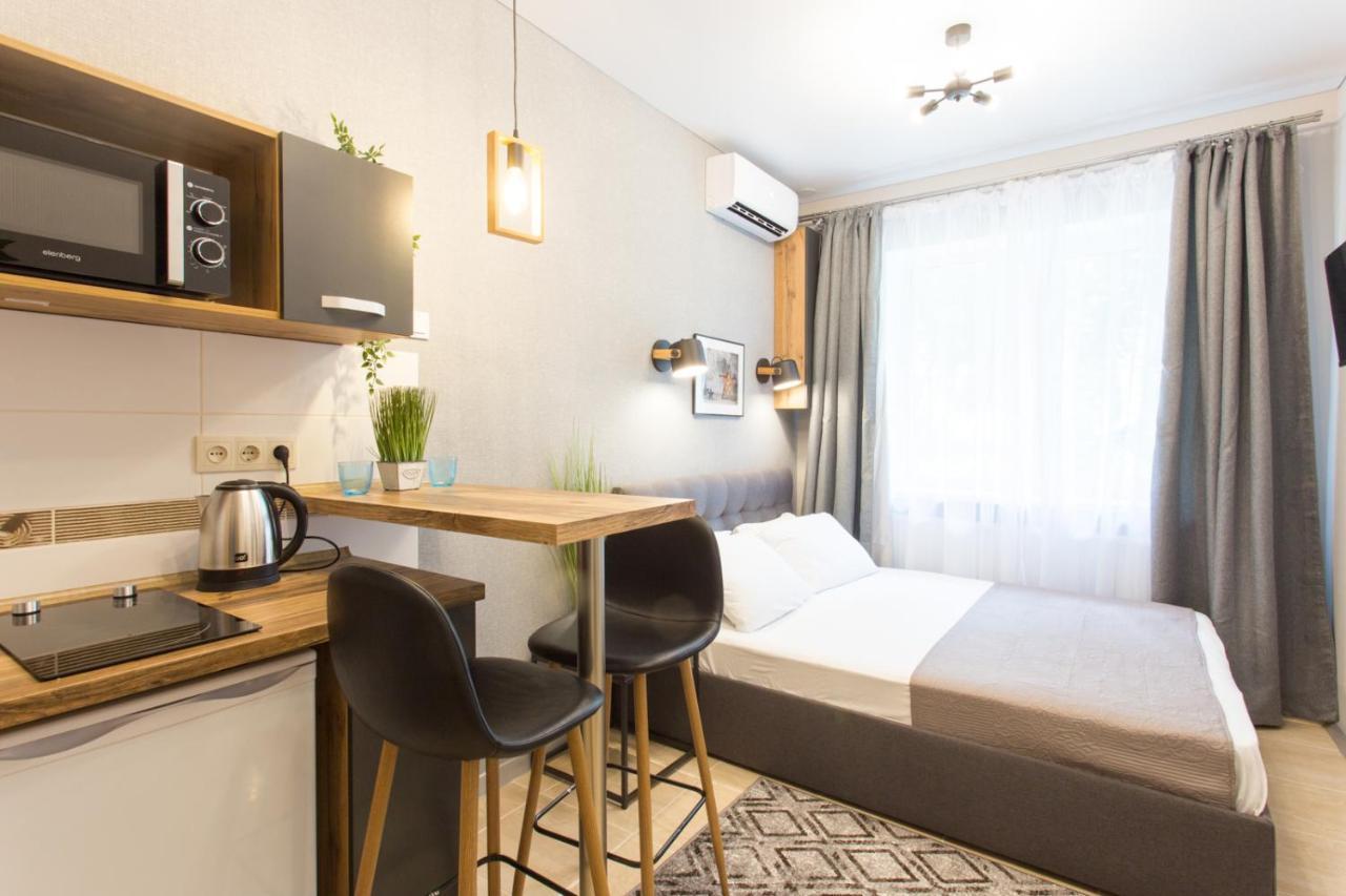 哈尔科夫Well Located Studio - Yaroslavska Str. 21公寓 外观 照片